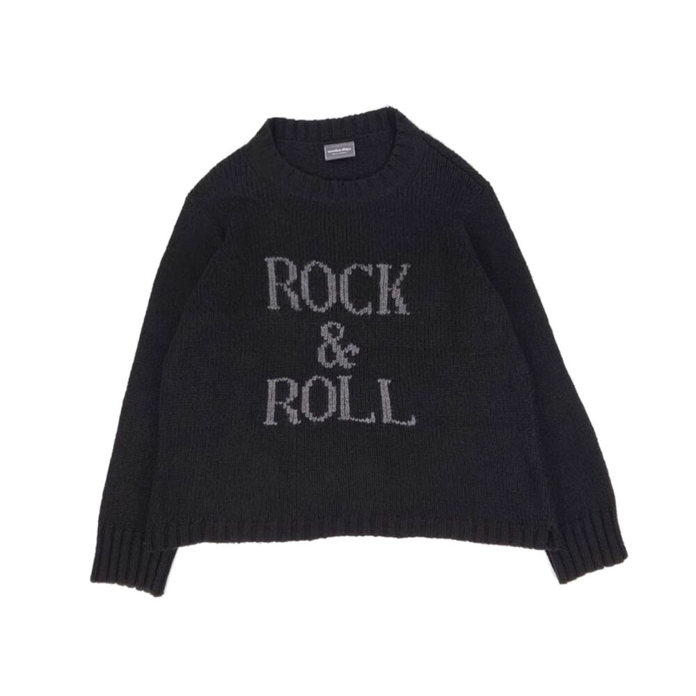 WOODEN SHIPS Rock & Roll Wool Mohair Sweater Slouchy Minimal Boho Grunge Lounge - Picture 1 of 8